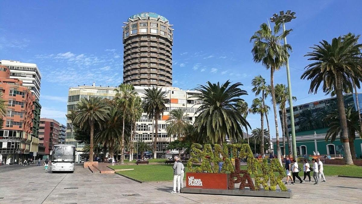 לאס פאלמס דה גראן קנאריה Lujan Suite Playa Las Canteras מראה חיצוני תמונה
