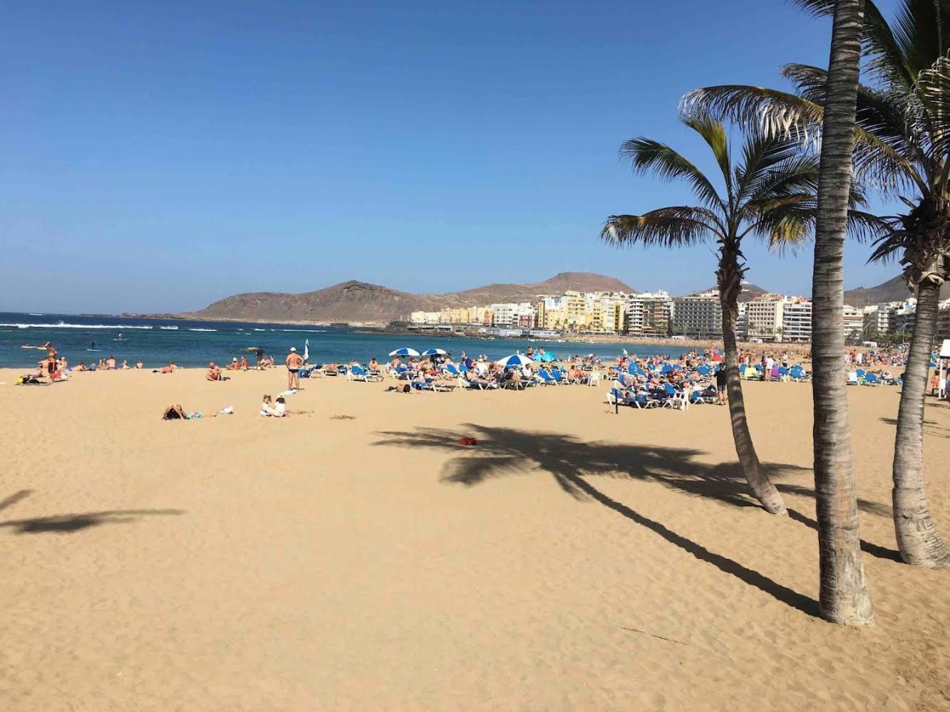 לאס פאלמס דה גראן קנאריה Lujan Suite Playa Las Canteras מראה חיצוני תמונה