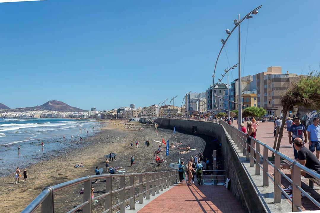 לאס פאלמס דה גראן קנאריה Lujan Suite Playa Las Canteras מראה חיצוני תמונה