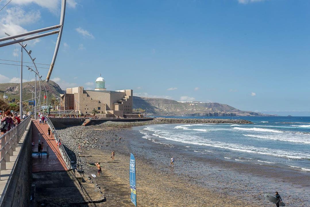לאס פאלמס דה גראן קנאריה Lujan Suite Playa Las Canteras מראה חיצוני תמונה
