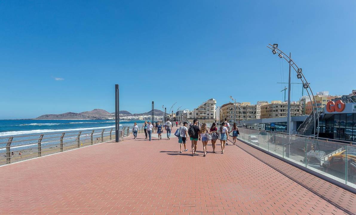 לאס פאלמס דה גראן קנאריה Lujan Suite Playa Las Canteras מראה חיצוני תמונה